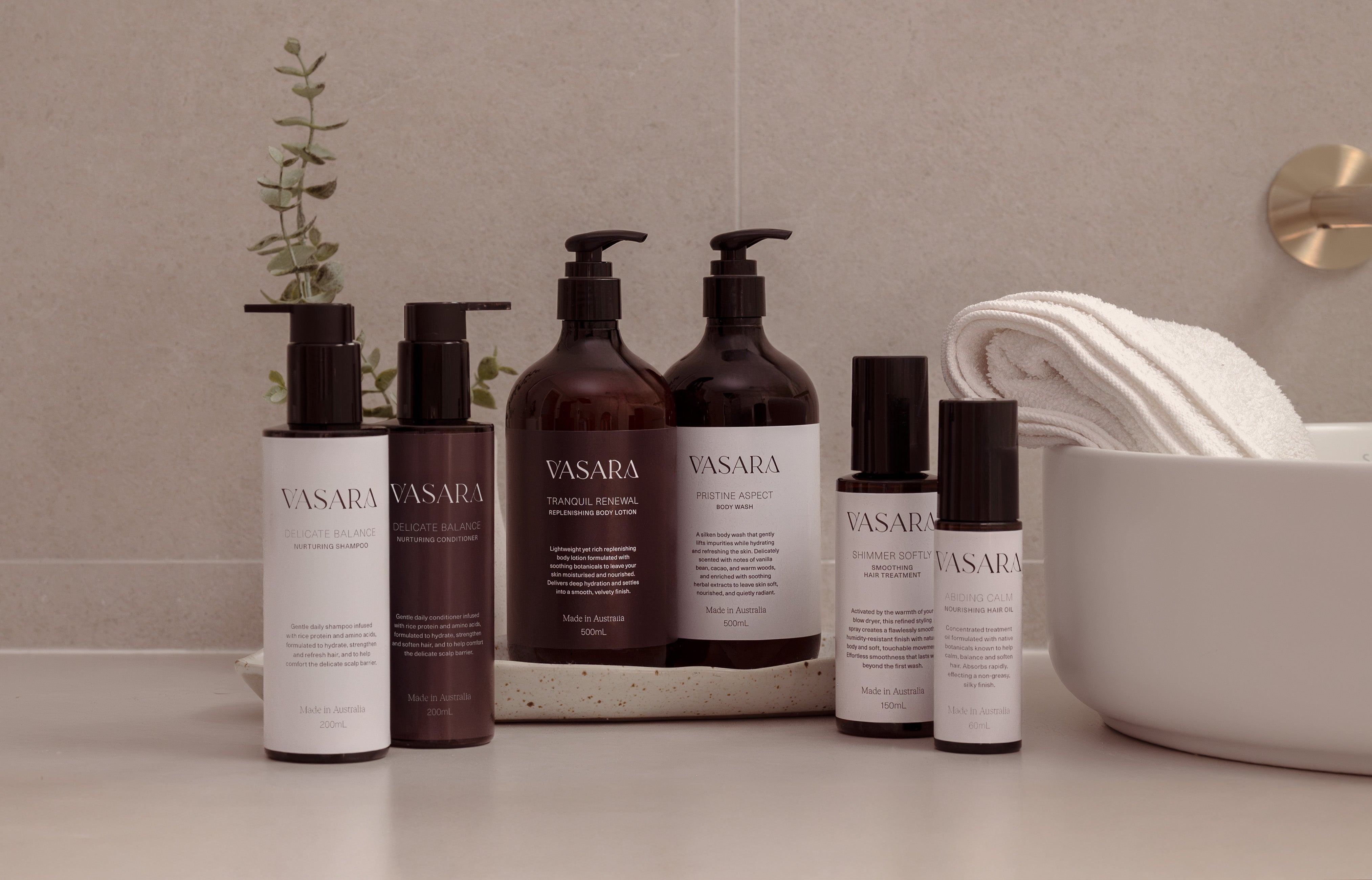 Vasara Shampoo & Conditioner Set